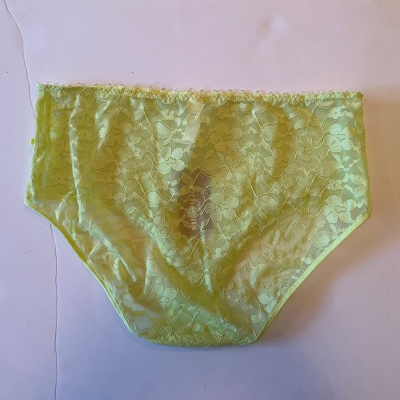 BNWT Maison Lejaby Sunny Nufit Pink Panty Set Nude Pink Yellow XXL - Picture 8 of 8